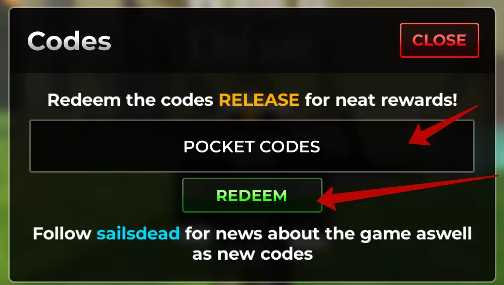 How to redeem Dead Sails codes?