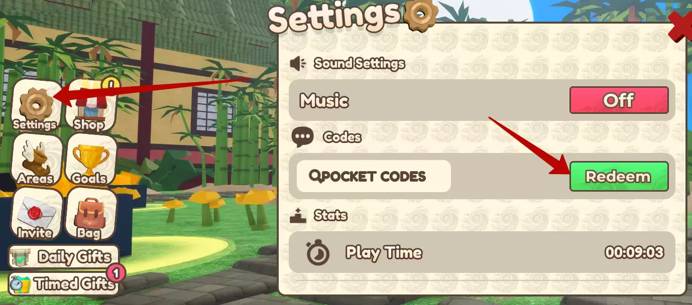 How to redeem Ninja Evolution codes?