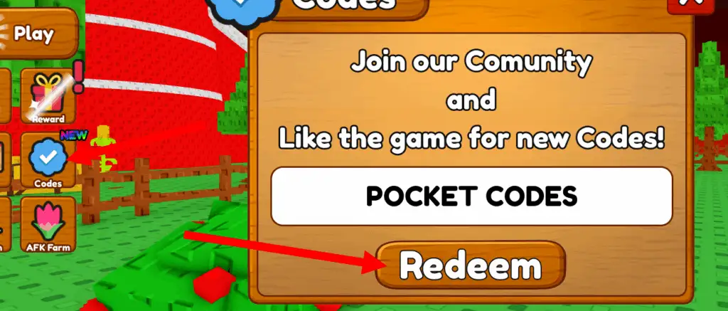 How to redeem Grow Garden Tower Defense codes