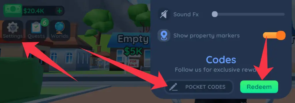 How to redeem Investor City codes?